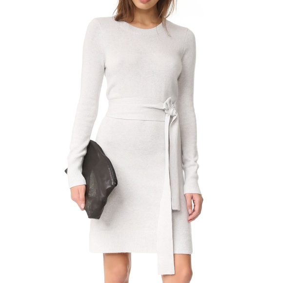 Club Monaco Dresses & Skirts - Remlee Tie Front Sweater Dress